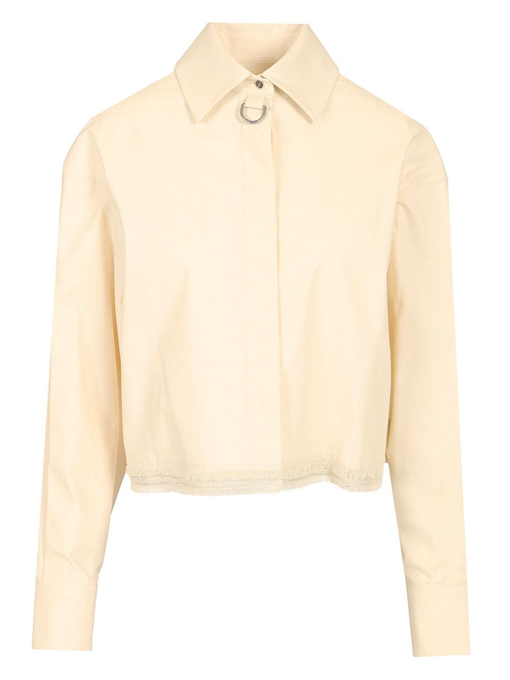 Durazzi Milano Cropped Shirt Shirts - White | 1fa51e6d5327d916197559ac3e983a9b1a4af7ab