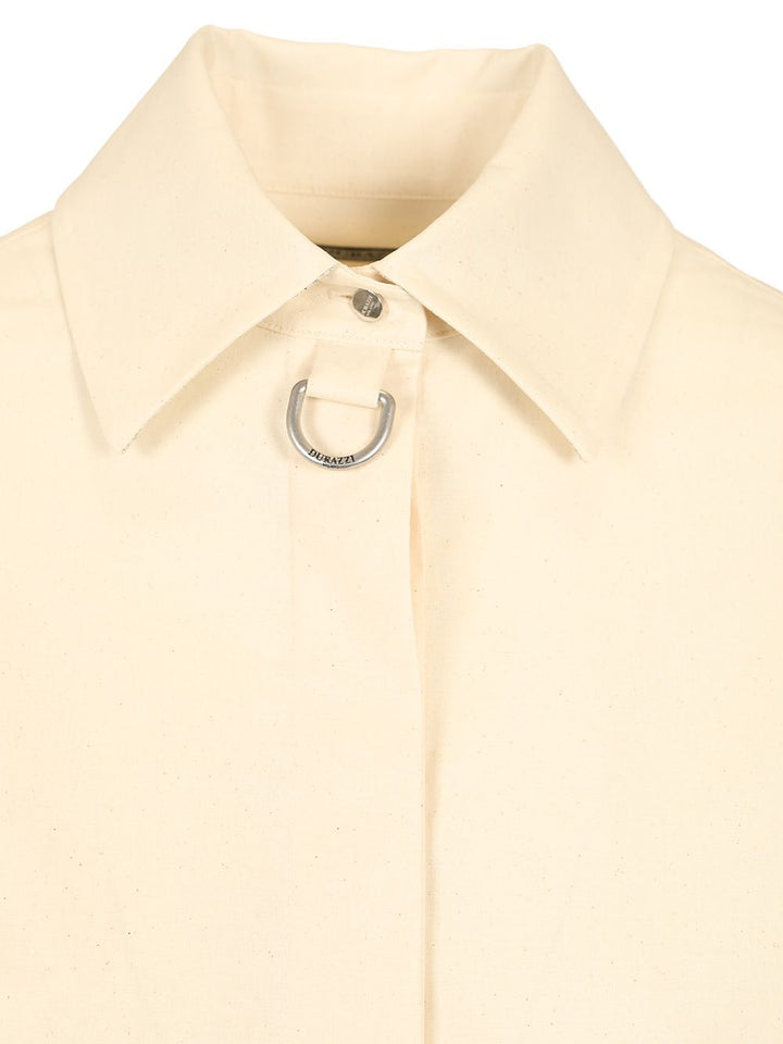 Durazzi Milano Cropped Shirt Shirts - White | 13305248207c2a783072e8750c44f1bcfccf1516