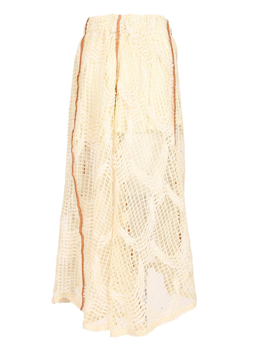 Durazzi Milano Mesh Midi Skirt Skirts - White | a5d913491214a31001f7ed3e3117441a3396bd4b