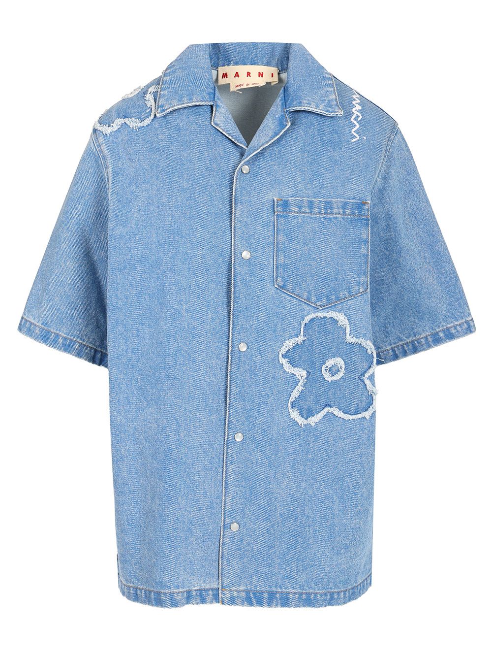 Marni Denim Shirt Shirts - Light blue | d42b49f305e62b9eab6cee34ad4aca4006663df3