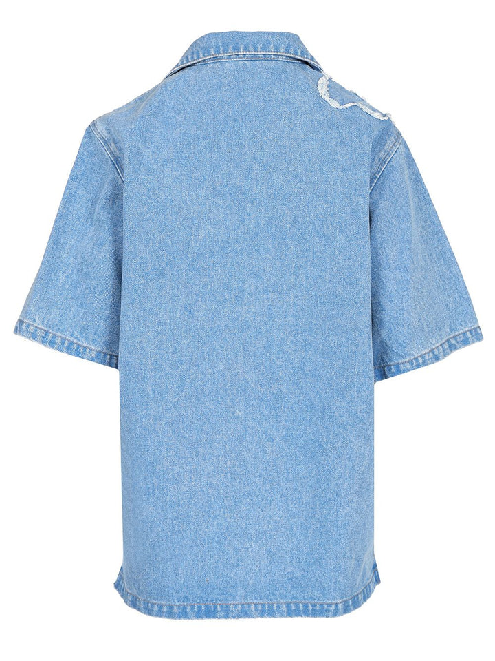 Marni Denim Shirt Shirts - Light blue | b22ed6f6c45c385f7de533a966a3d4650b6ca80a