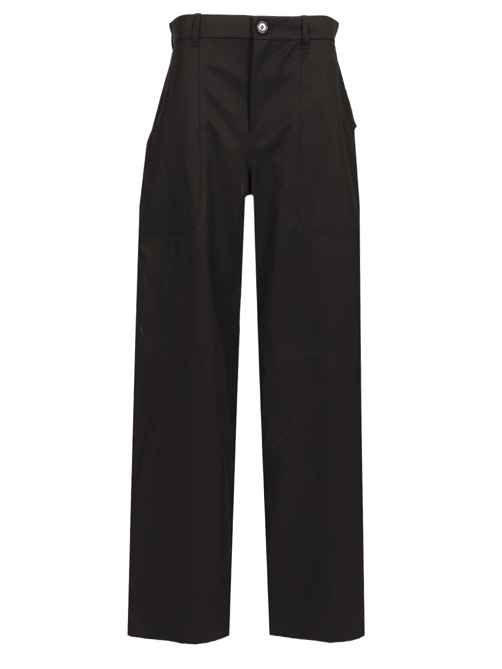 Loewe Cotton And Silk Cargo Pants Trousers - Black | b75bce998fef0b33faa1744d5bdfc8ff85fb07de
