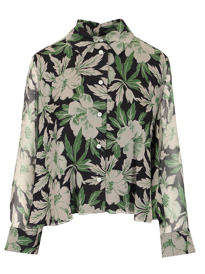 Loewe Light Silk Crêpe Shirt Shirts - Multicolor | 1f5513b05557a6c09154f7ce09b1a6b63dfe338f