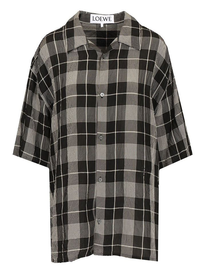 Loewe Short-Sleeved Viscose Shirt Shirts - Multicolor | fa85da1ae6af8691dafda84845994faaaad8f8a9