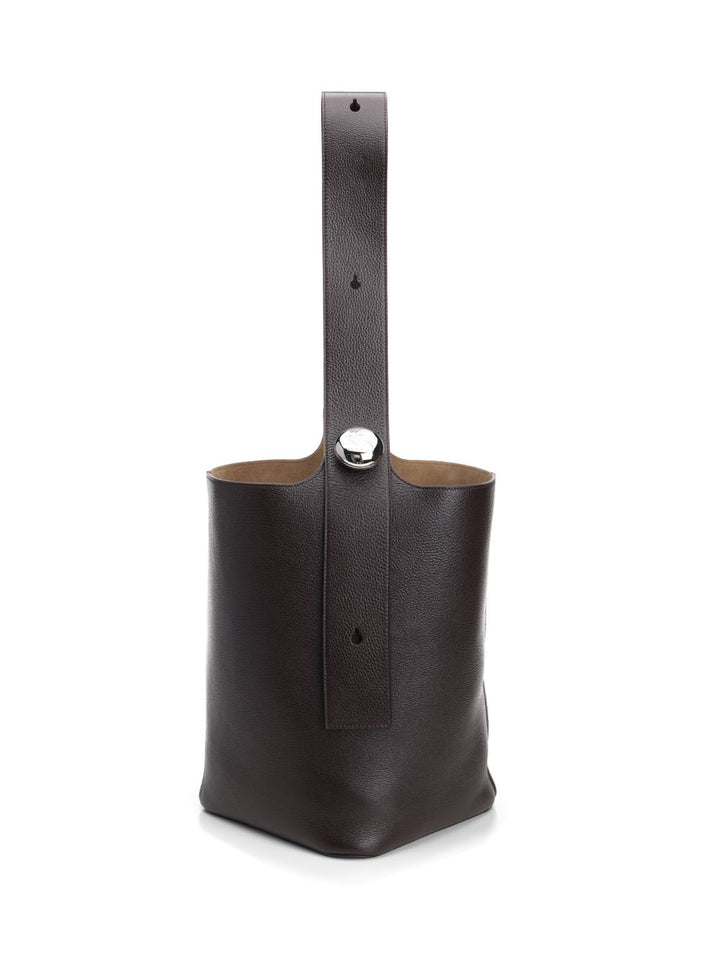 Loewe Pebble Bucket Large Shoulder Bags - Brown | 9afebcba366a8972cde588b14d793fdd399f53e7