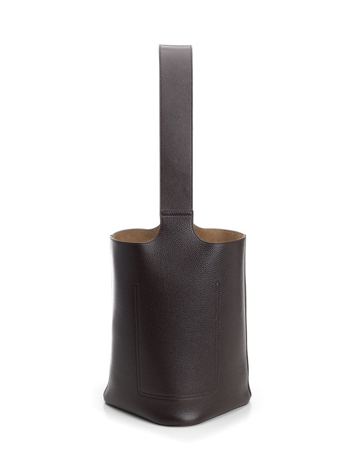 Loewe Pebble Bucket Large Shoulder Bags - Brown | 9a583fbc3054f98fd969ccc15e8182453d0fc864