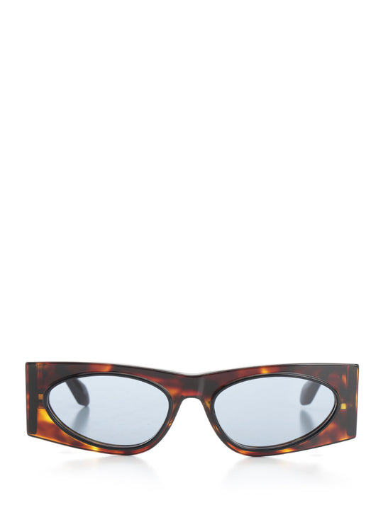 Cat-Eye Sun Glasses Brown