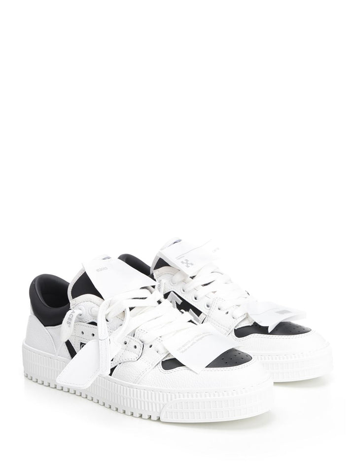 Off-White Low 3.0 Off Court White - Black Sneakers - White | 28c8ee42209f39429e332e06beb583daf99d0405