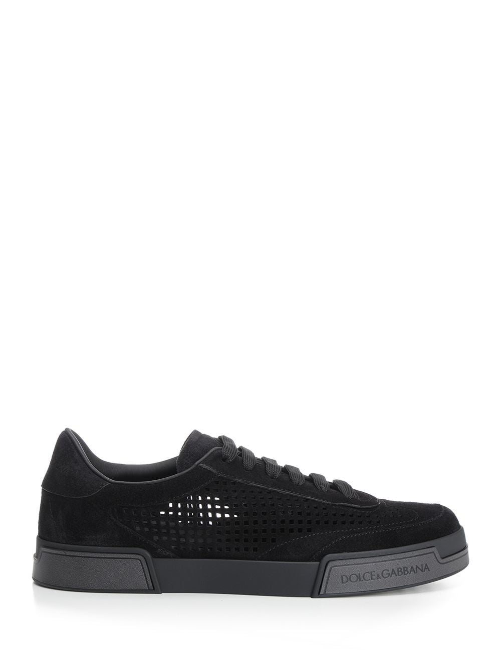 Dolce & Gabbana Portofino Yacht Sneakers - Black | c9122b93892949d0c0db2897542d60951cefb620