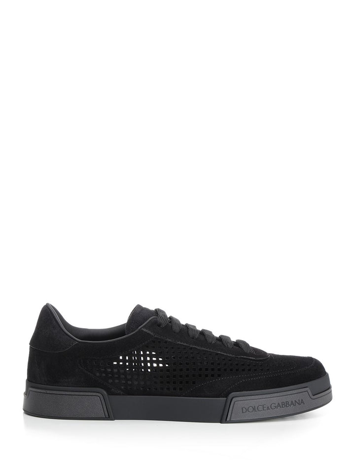 Dolce & Gabbana Portofino Yacht Sneakers - Black | c9122b93892949d0c0db2897542d60951cefb620