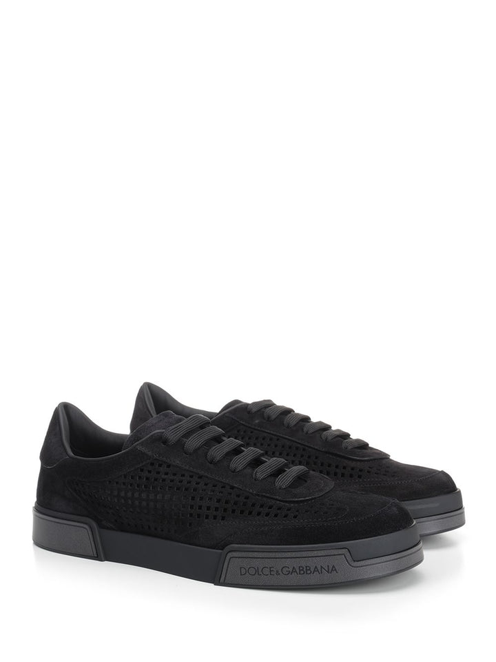 Dolce & Gabbana Portofino Yacht Sneakers - Black | 0c4f766b548e9d60066cba7d6d57a51511ba4e57