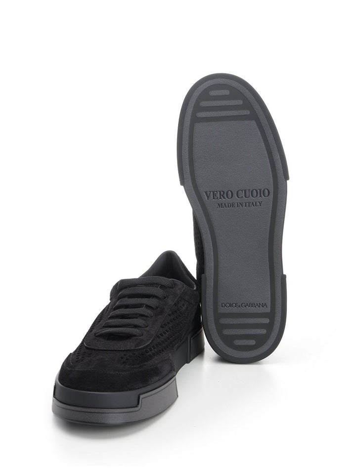 Dolce & Gabbana Portofino Yacht Sneakers - Black | 517bf31b06fcab2bc2b2958c3d353d2a010fc482