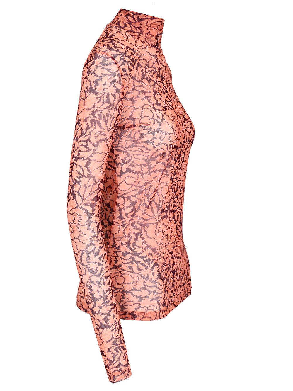 Dries Van Noten Stretch Tulle Turtleneck Knitwear - Multicolor | b7c0bad1e7dc4974fe44bf048e2b8cc937f9e958