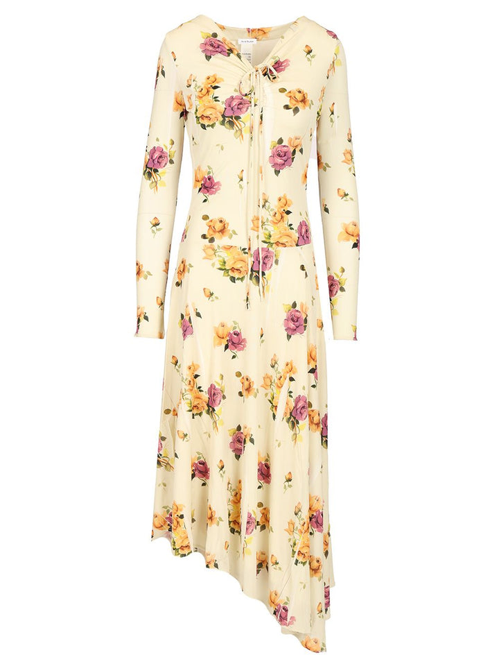 Acne Studios Jersey Midi Dress Dresses - Multicolor | 655ff50ea4490abeaf404f946d158cb9a3580505