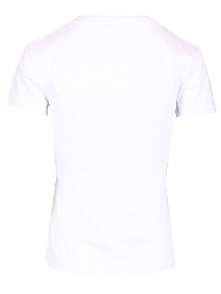 Loewe With Embroidery T-Shirt - White | 79fe1902d423a9998f910222a06eda299f43f874
