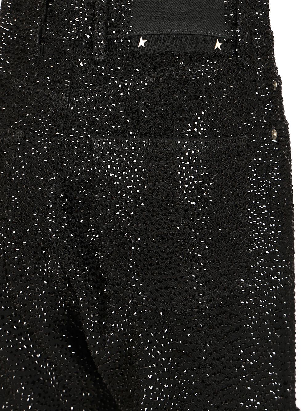 Golden Goose Deluxe Brand Denim  With Crystals Trousers - Black | 92b9b97d1b357009543d70bbe3b7906f185902b0