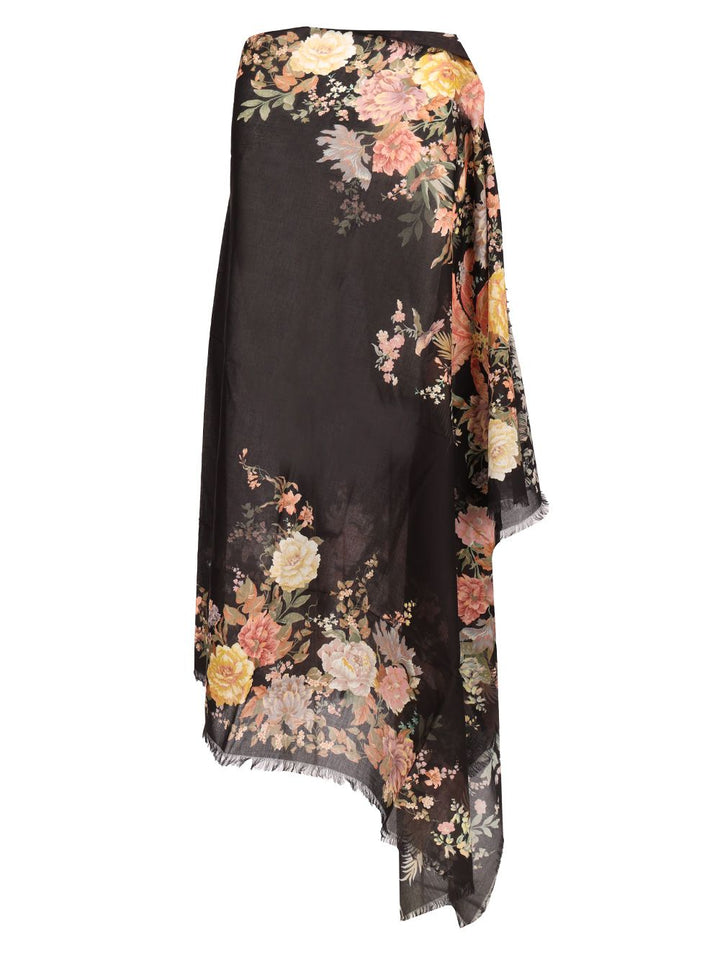Zimmermann Cotton Sarong Skirts - Multicolor | 10887d9124d7d53580609594d76137022c5aec7e
