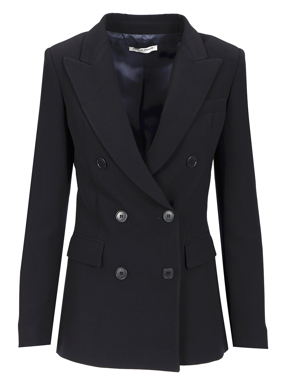 Al Duca D'Aosta Double-Breasted Blazer Jackets - Blue | 6203c28efefb458bba5fad69279c7c17e9470be3