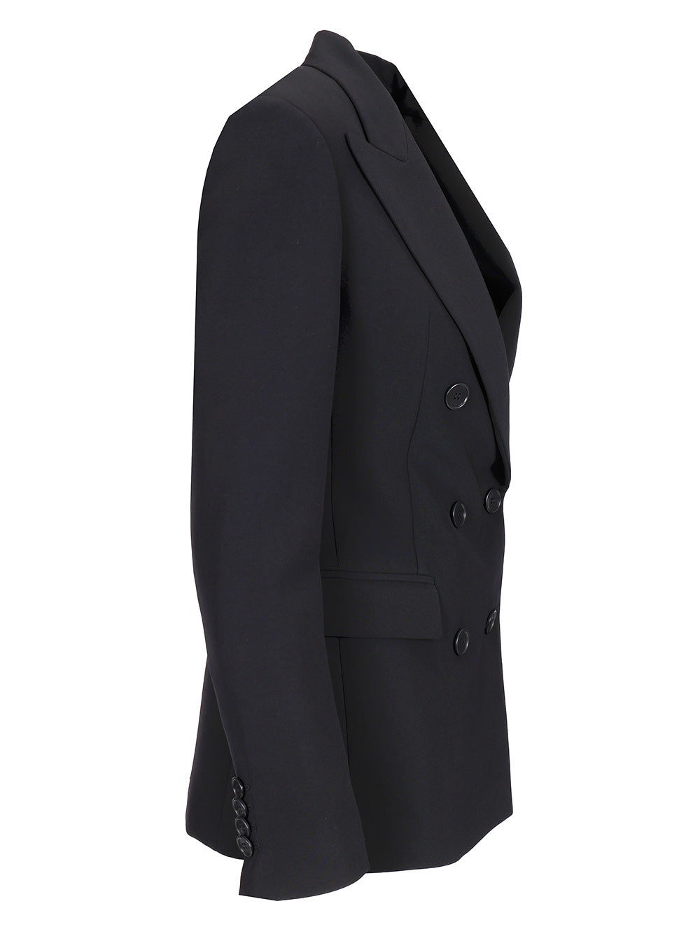 Al Duca D'Aosta Double-Breasted Blazer Jackets - Blue | 1dcf108e137f9acf4b8a170140c226e2ce0c9670