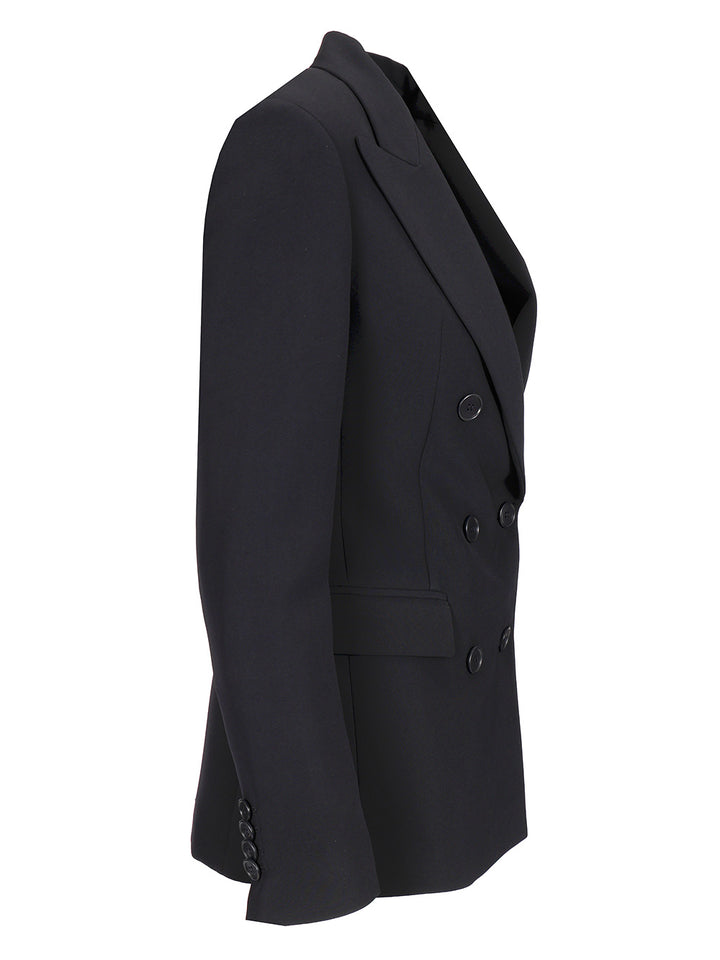 Al Duca D'Aosta Double-Breasted Blazer Jackets - Blue | 1dcf108e137f9acf4b8a170140c226e2ce0c9670