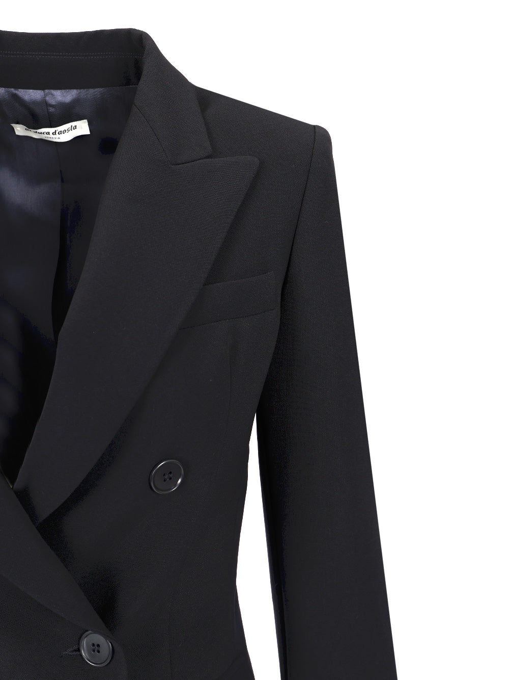 Al Duca D'Aosta Double-Breasted Blazer Jackets - Blue | 027853736cf2f5614d627809bb03a49bb3618b2f