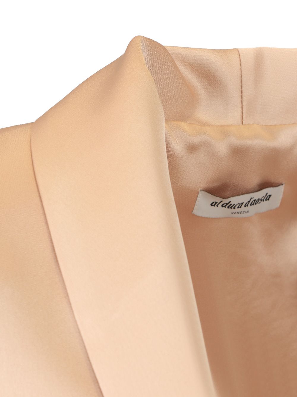 Al Duca D'Aosta Shawl Collar Blazer Jackets - Beige | 3035eb914645273844406f6233739da5abed0fcf