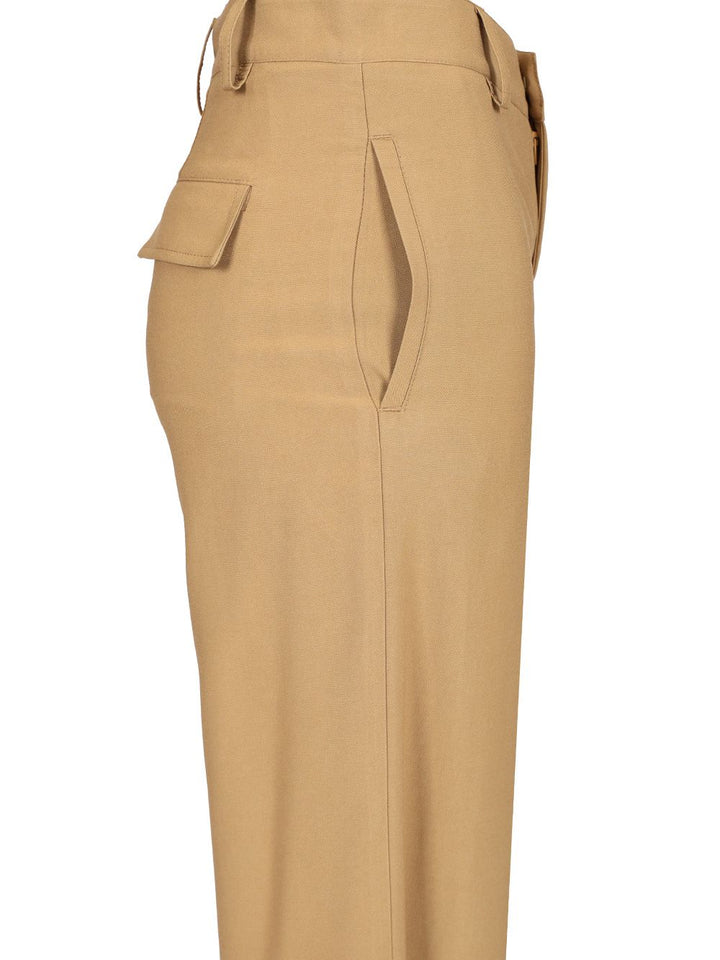 Al Duca D'Aosta Wide Leg Trousers - Brown | 4bce159c9668edf55ee2be09e40b478efcef380f