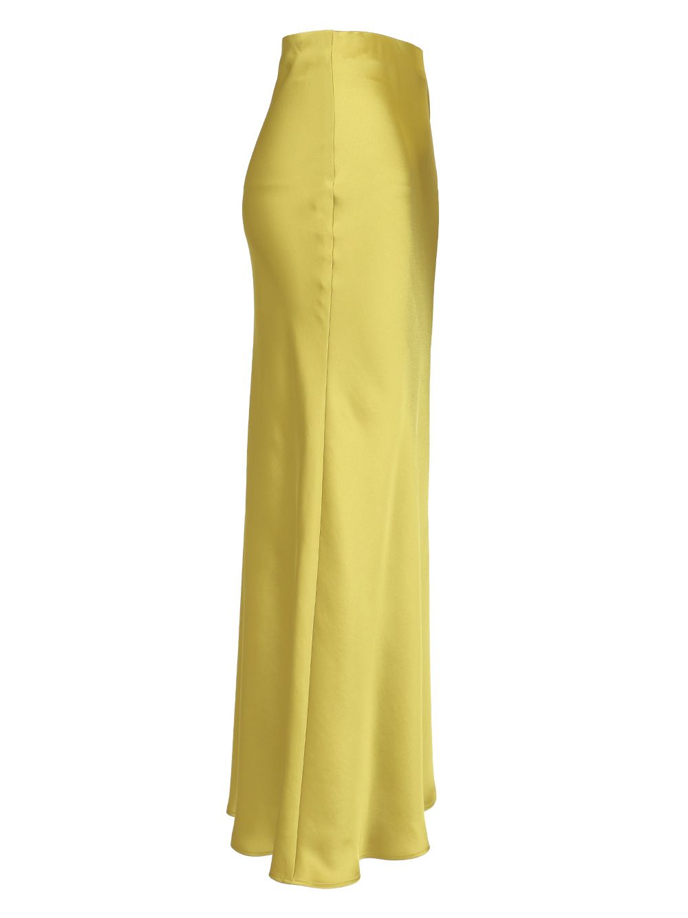 Al Duca D'Aosta Satin Long Skirt Skirts - Yellow | 9bd00be1e5d10c2bcfad780078b3faae1a7f1ff9