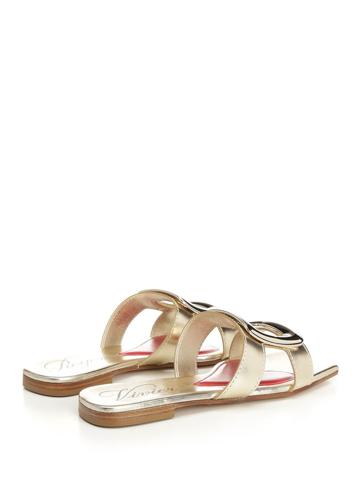 Roger Vivier New Metal Buckle Scarpe basse - Gold | d9edb35673b8bffd68ff42e329a2595190dbd4b0