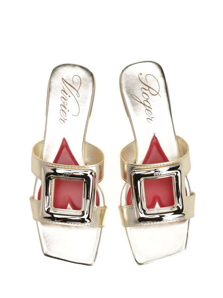 Roger Vivier New Metal Buckle Scarpe basse - Gold | af700f7b93b5752d22e217552630ea61dbcf1bae
