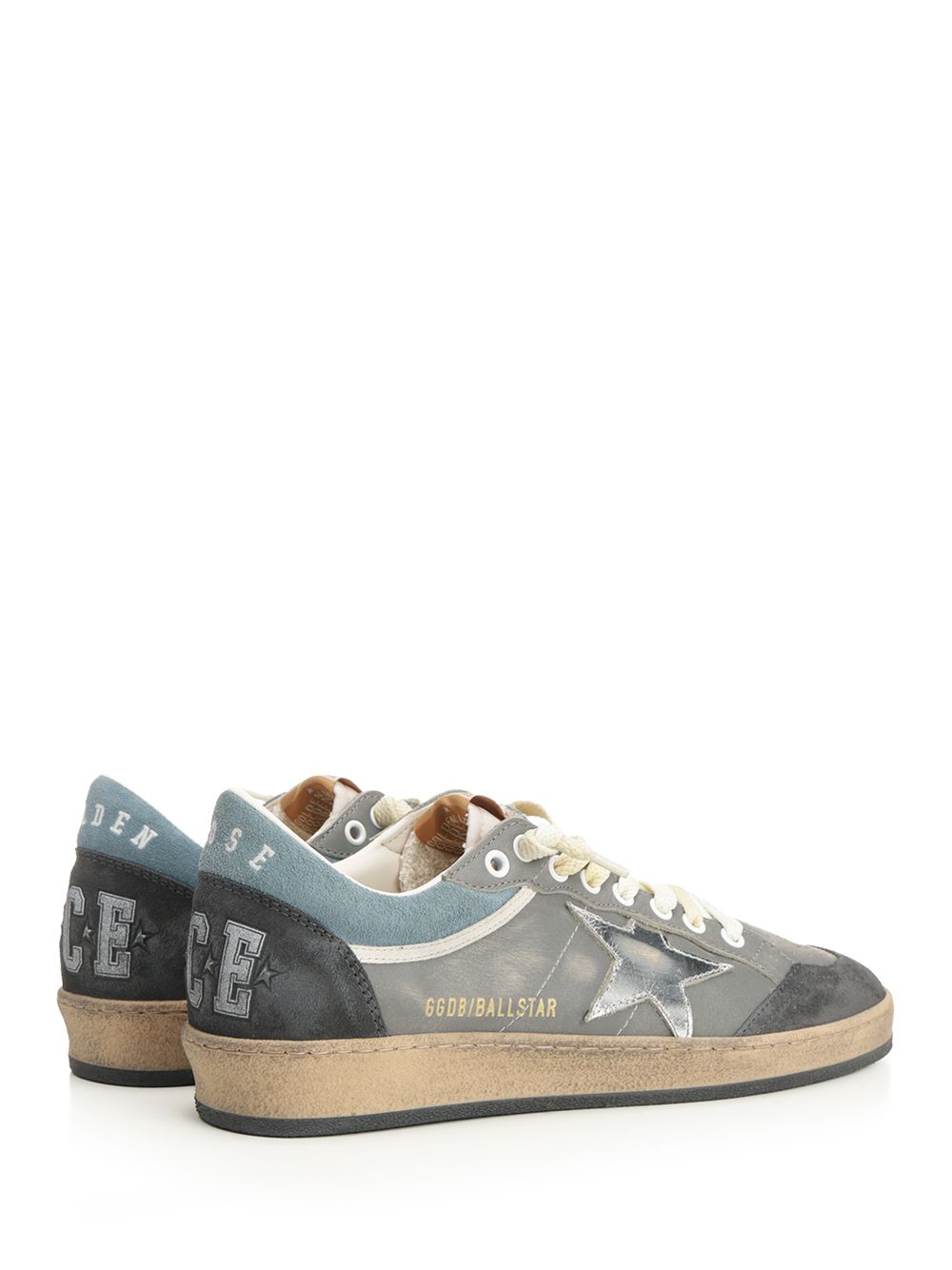 Golden Goose Deluxe Brand Ballstar Double Sneakers - Grey | e7c34d1f9a03be332fa78292b7ebee64a0c889fe