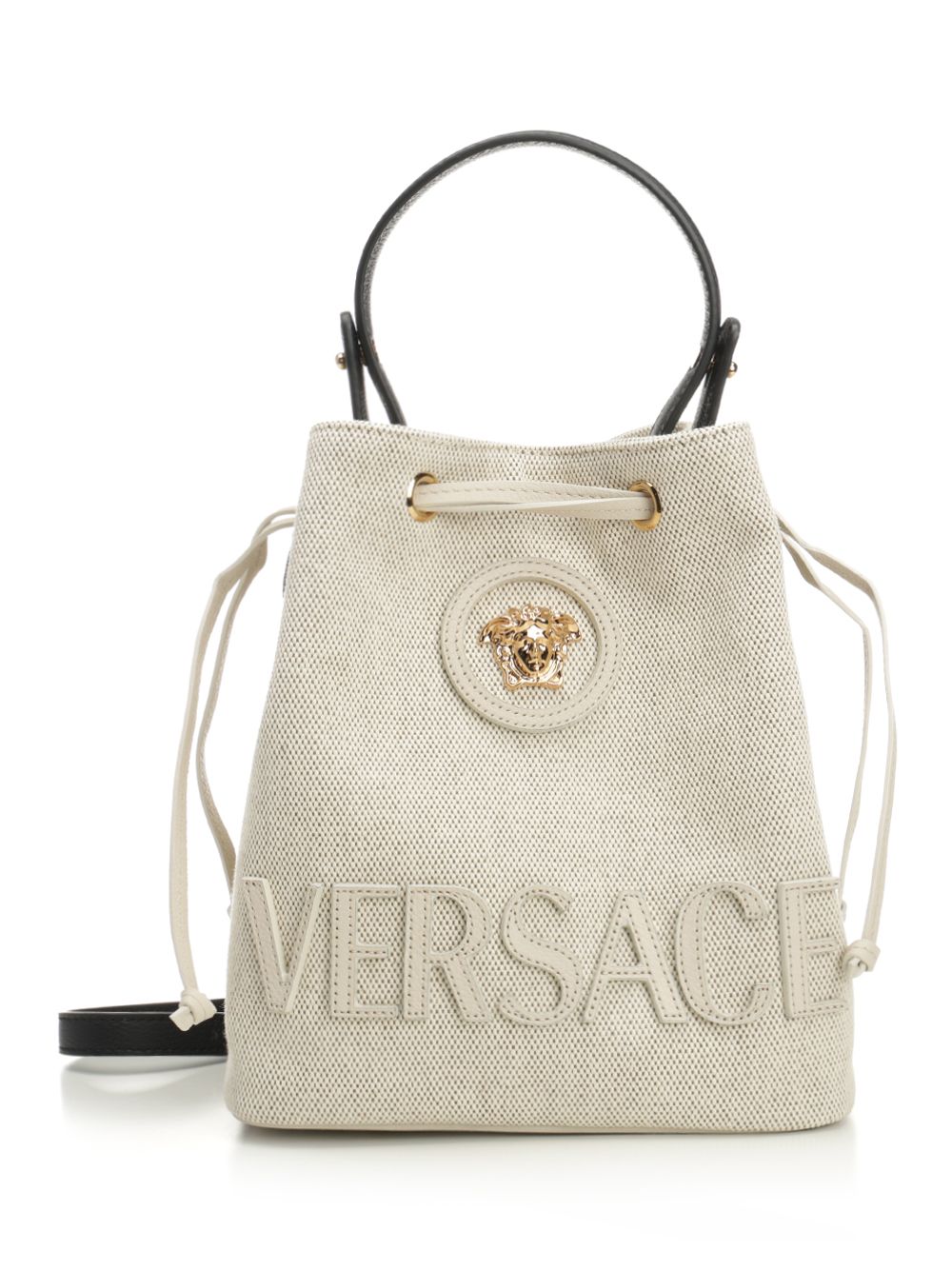 Versace La Medusa Handbags - White | 36e6a065c65ccb8798fa221ad9dfb9f71eafe64c