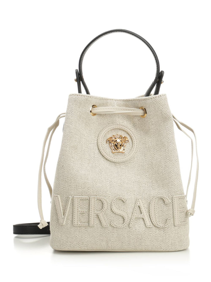 Versace La Medusa Handbags - White | 36e6a065c65ccb8798fa221ad9dfb9f71eafe64c