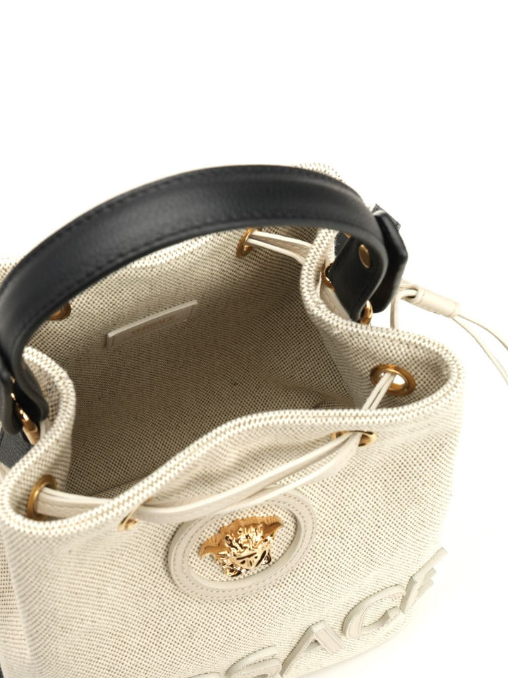 Versace La Medusa Handbags - White | ba974e80c60a4b4f164764dcda5f95ebc2ba2c75