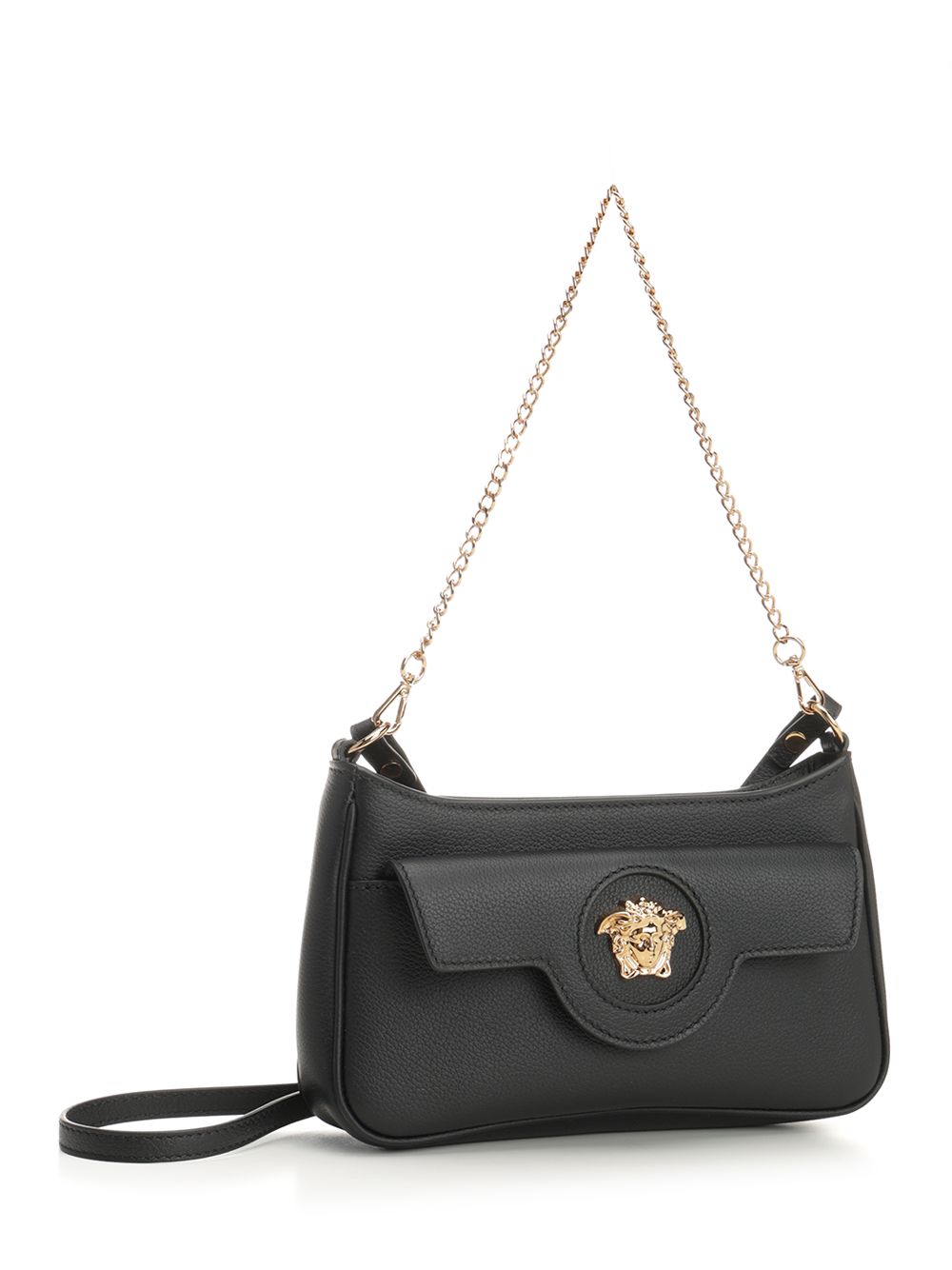 Versace La Medusa Crossbody Bags - Black | 28f59f698f3975a0c5e4a579e1a556caece19b35