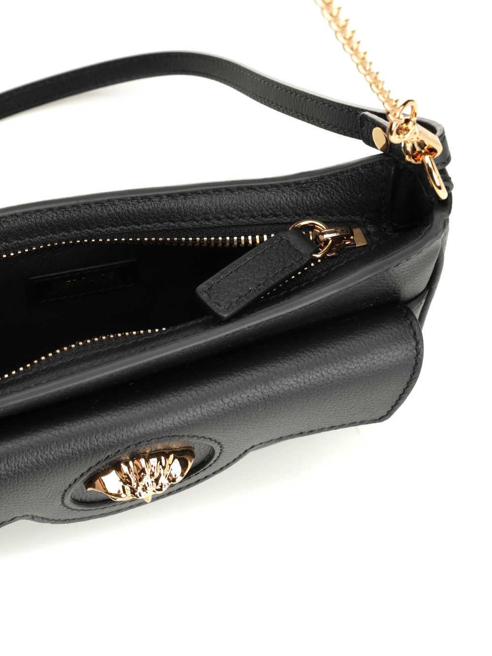 Versace La Medusa Crossbody Bags - Black | 54d4136f368317ee79b8d0a14f086f3d6b9bea32