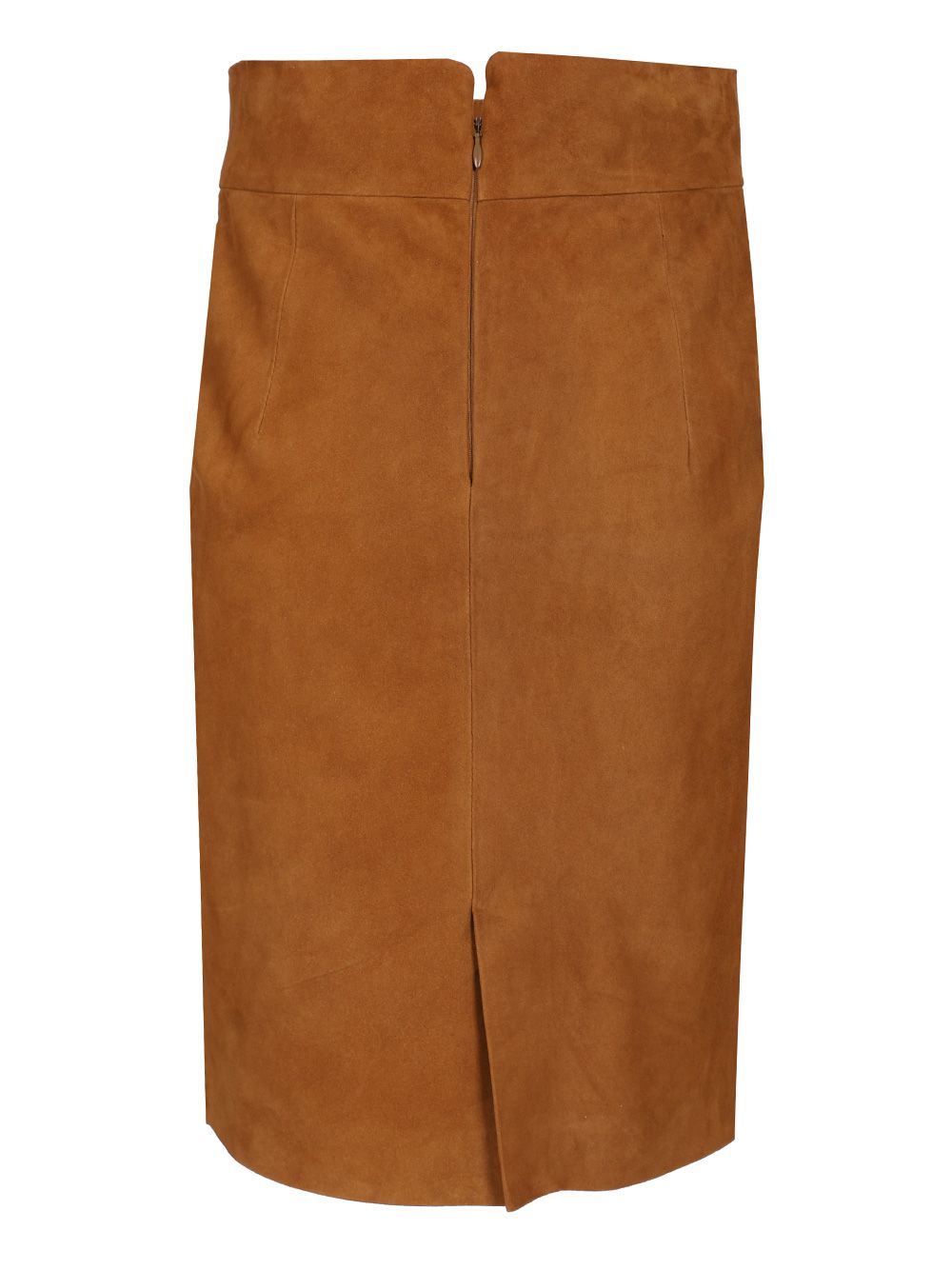 Tagliatore Suede Midi Skirt Skirts - Brown | d0ce3be24cfa28c2e1e2d08a27ea90ff72988162