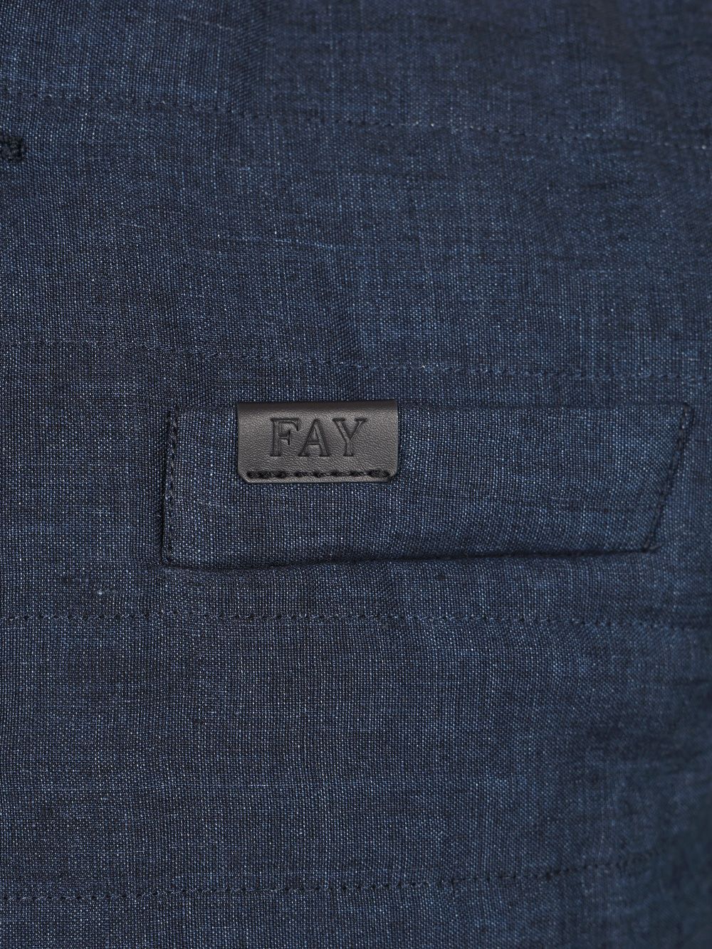 Fay Linen Vest Jackets - Blue | 17f06089d4803ef4f5b41bac8d94020c4b47bc61