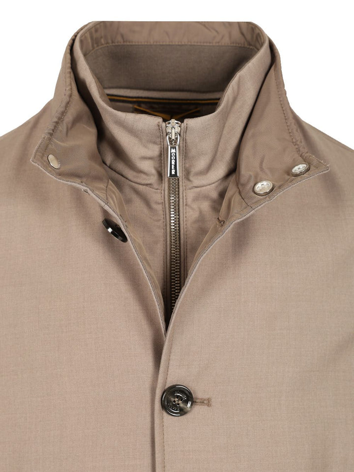 Moorer Bernie Jackets - Beige | cf8da19af6bc0a1e6bebe0c8b574208a6f45b121