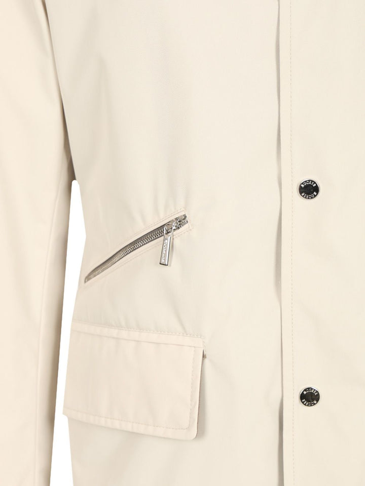 Moorer Sten-At Jackets - White | 9393d8764d4cca94951730041fbeb8f20da04269