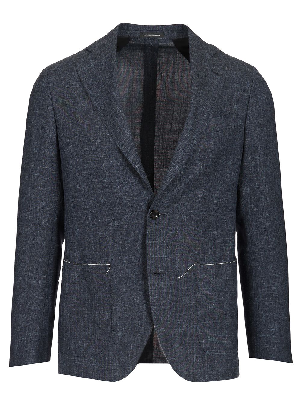 Al Duca D'Aosta Melange Unlined Jacket Jackets - Blue | 2ab26501619c8f35225be962e4dd913e63d31c0c