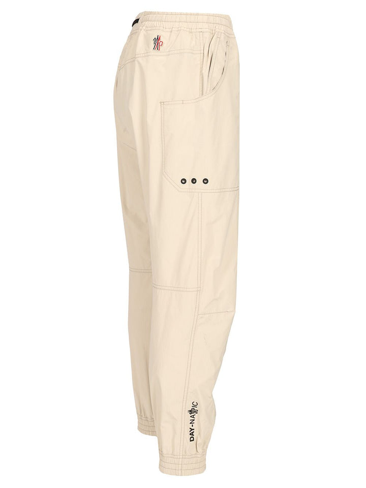 Moncler Grenoble Ripstop Joggers Trousers - Beige | 512e770432dffedd764fa19122a1d4c10ae8641c