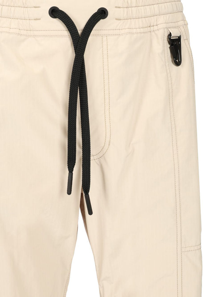 Moncler Grenoble Ripstop Joggers Trousers - Beige | d80d9f795a5513a40c196b64b92d8fe4bec5b890