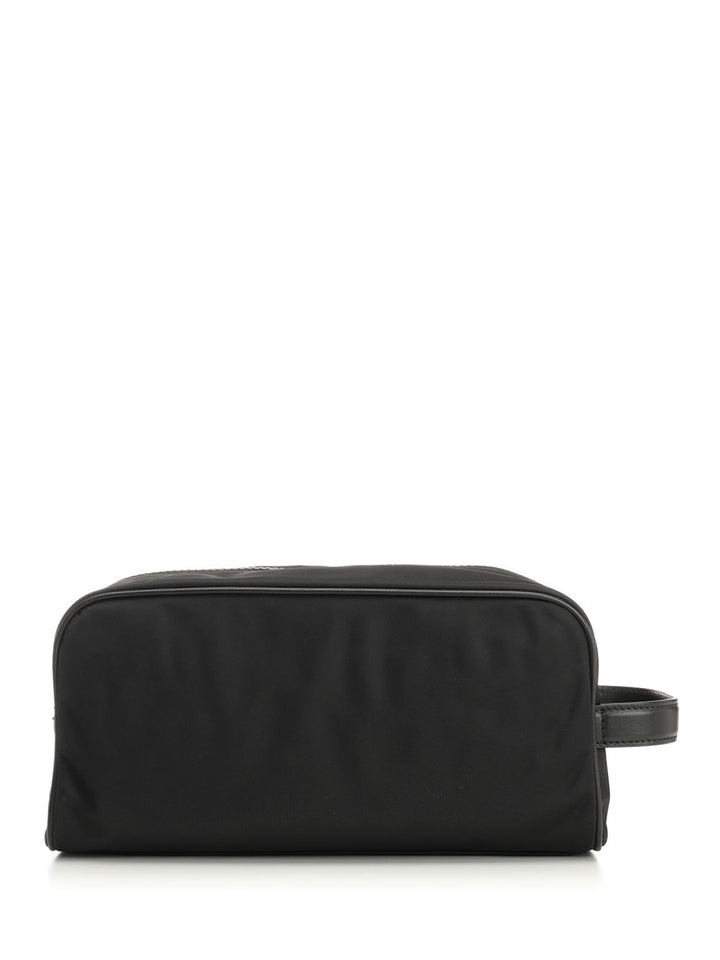 Dolce & Gabbana Necessaire With Logo Small leather goods - Black | 95357a64eb25b752d5d59a5622a11193e3184673
