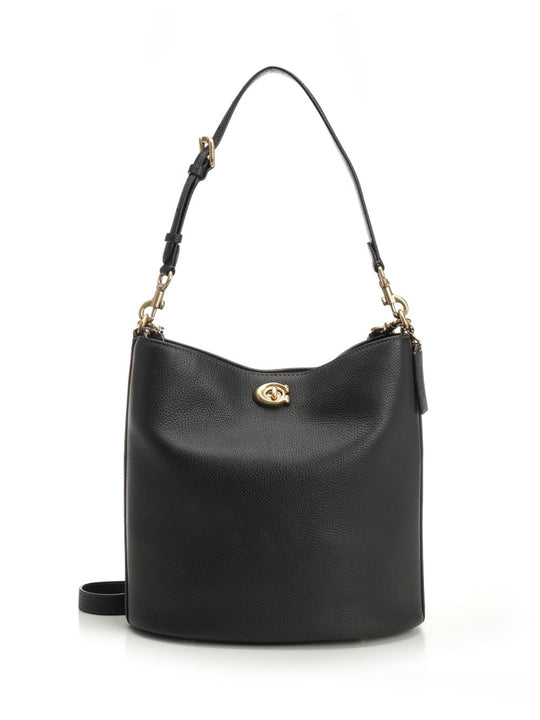 Bucket Bag Handbags Black