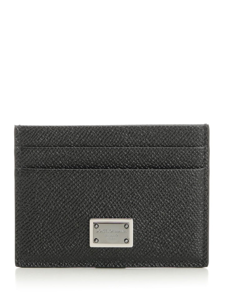 Dolce & Gabbana Leather  Card Holder Small leather goods - Black | b02e54a6c974d95e00673f0f9727bd525d82b910