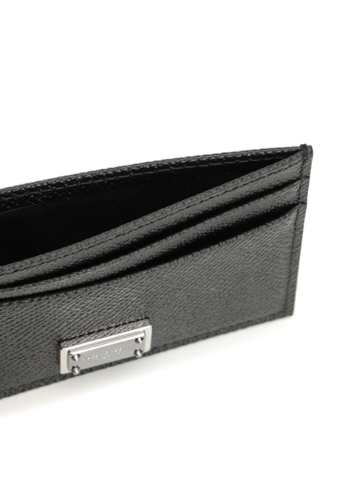 Dolce & Gabbana Leather  Card Holder Small leather goods - Black | 205ec51b6c79bae8271c68f62d7b3d4cfe4c236b