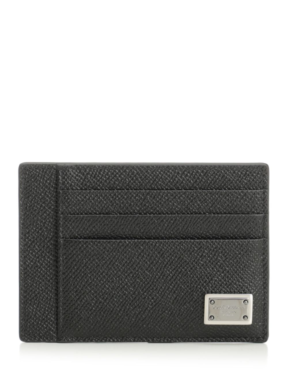 Dolce & Gabbana Dauphine Print Calfskin Card Holder Small leather goods - Black | 734e1c6415f6fffcc665684284c6eb29a7104b60