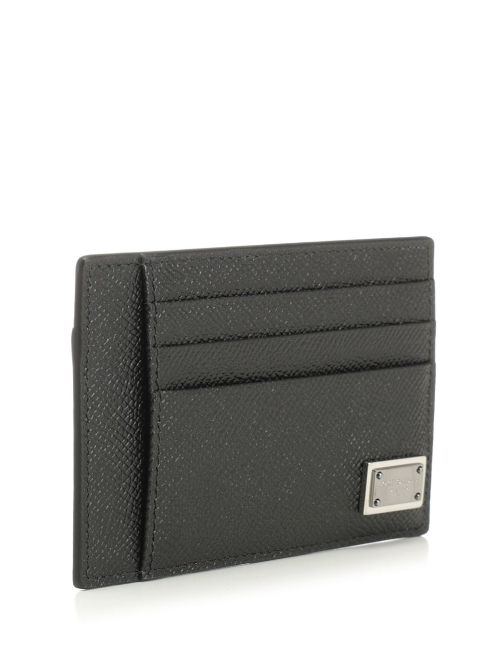 Dolce & Gabbana Dauphine Print Calfskin Card Holder Small leather goods - Black | 095d594dc6219c85ecbd0ec6d6453bd852e1994a