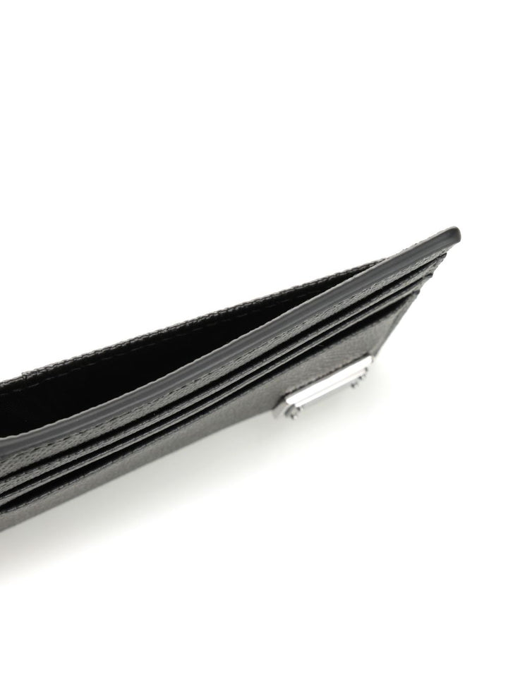 Dolce & Gabbana Dauphine Print Calfskin Card Holder Small leather goods - Black | 995bf91635a3b2a39f13978a8a9f471dde35d65f